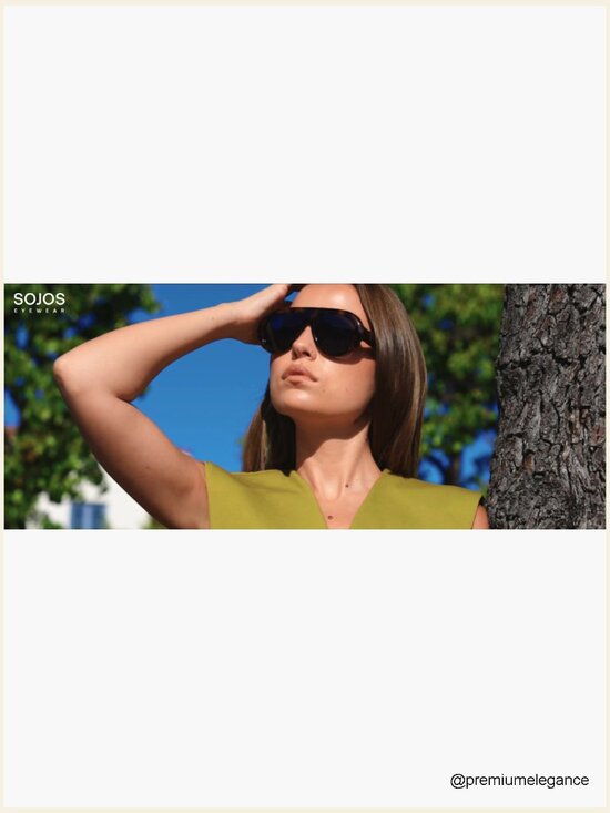 Oversized Polarized Aviator Sunglasses Retro 70s UV Protection